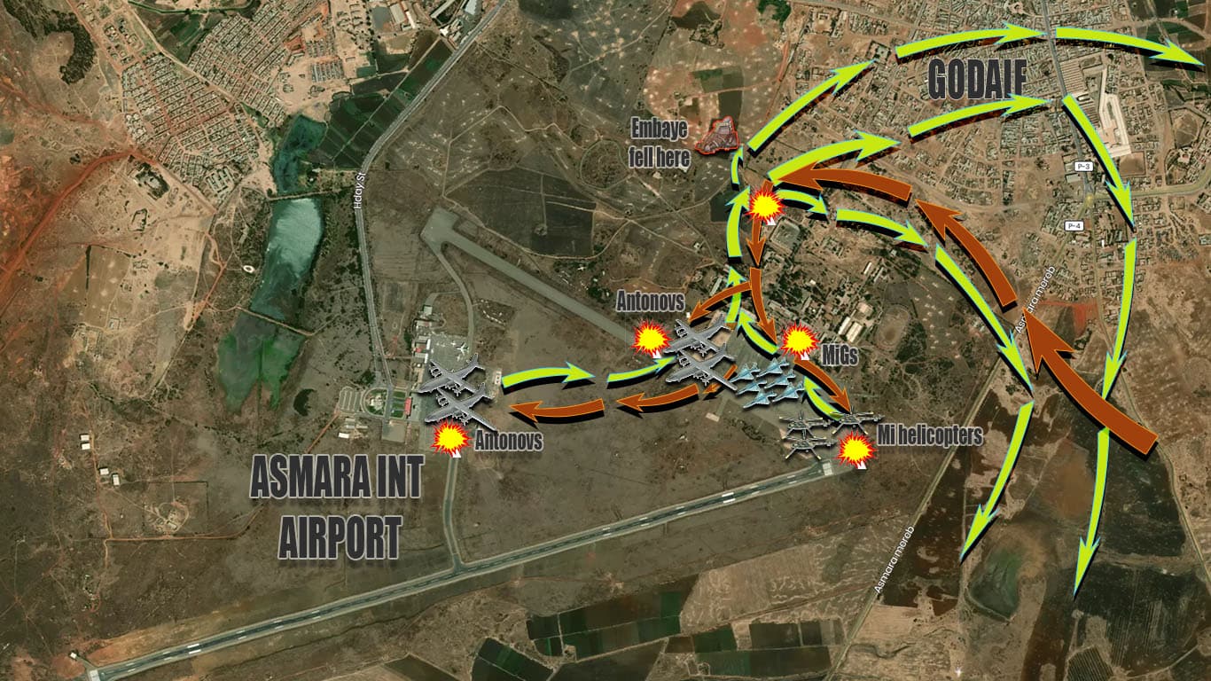 EPLF Commando 18 Minute Operation at Asmara Air Force Base