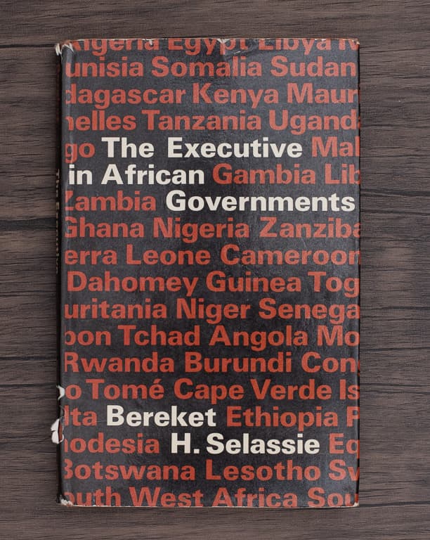 Cover of The executive in African governments