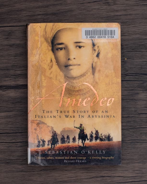 Cover of Amedeo - The true story of an Italian's war in Abyssinia