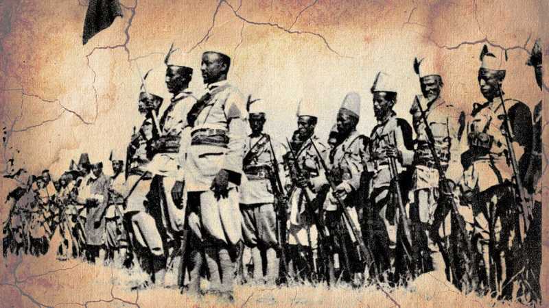 Eritrean Ascari in the Italian colonial army