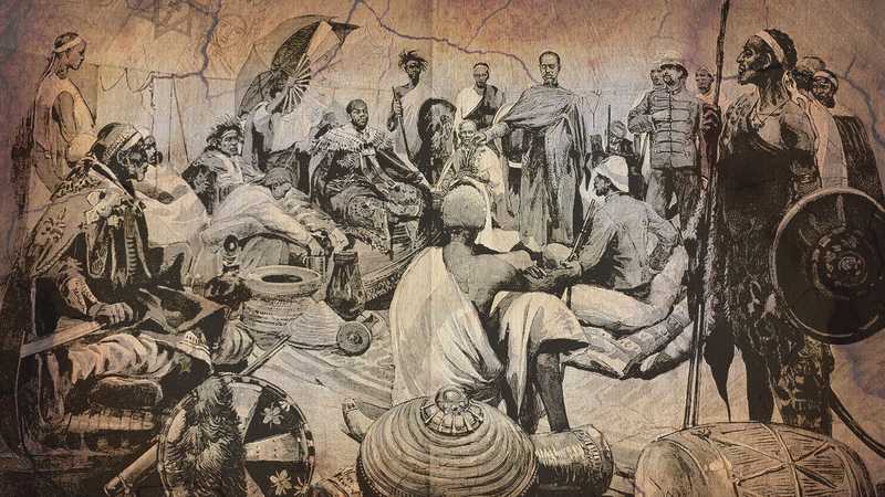Treaty of Wuchale between Emperor Menelik II and the Italians