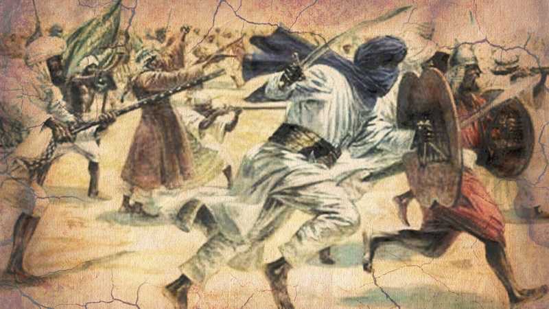 Ahmed Gurey's (Grangn) marauding army attacked Abyssinia and Medri Bahri