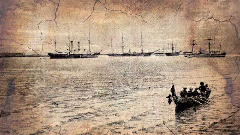 Italian ships at Massawa)