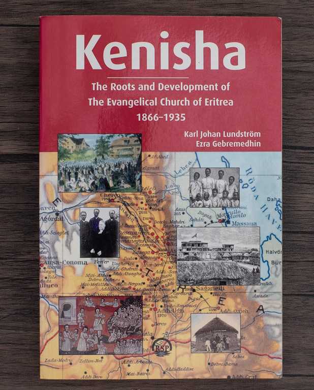 Kenisha by K. J. Lundström and Ezra Gebremedhin documents the history of the Evangelical Church of Eritrea between 1866-1935.