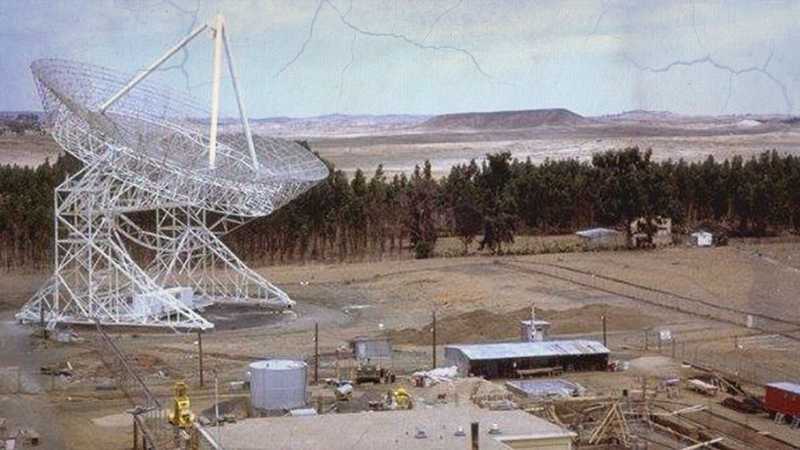 Asmara Kagnew Station satellite dish, 150ft high weighing 6000 tones