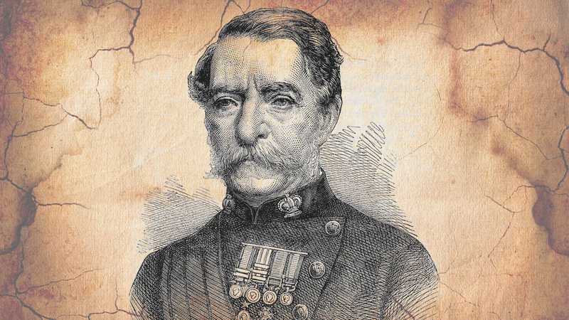 Lieutenant General Robert Napier, the Commander-in-Chief of the British Bombay Army