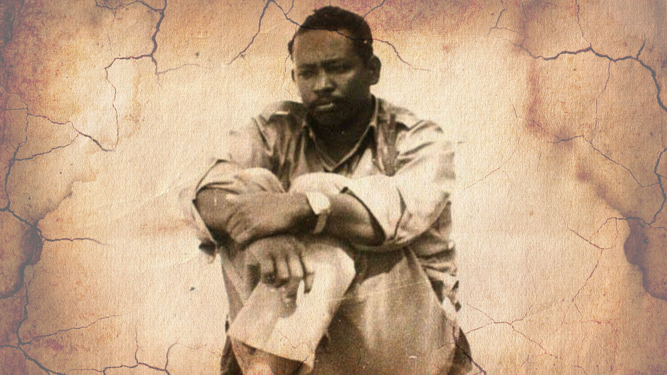 Abdullah Idris, as an Eritrean freedom fighter