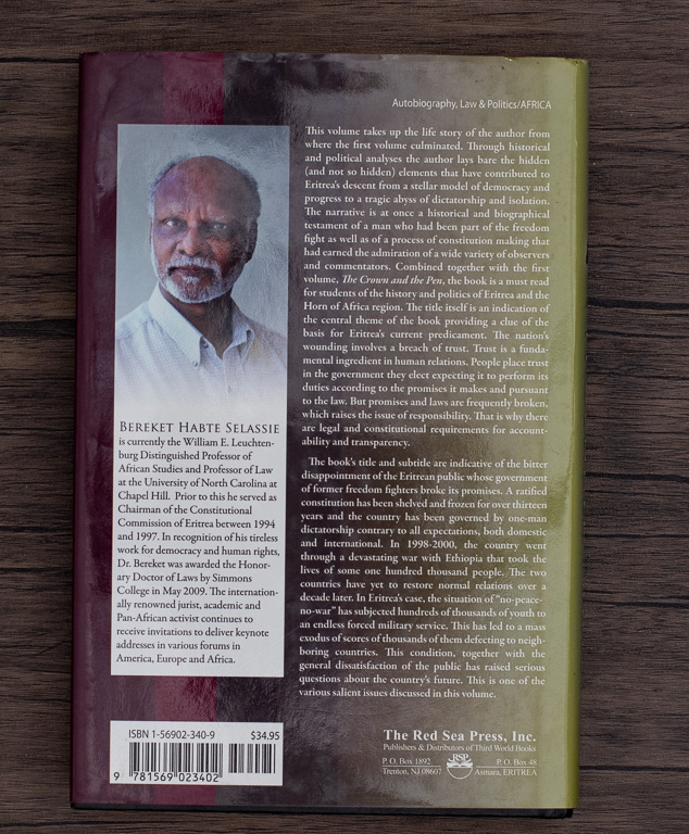 Wounded Nation - How a Once Promising Eritrea Was Betrayed and Its Future Compromised by Bereket Habte Selassie