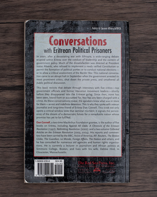 Conversations with Eritrean Political Prisoners by Dan Connell