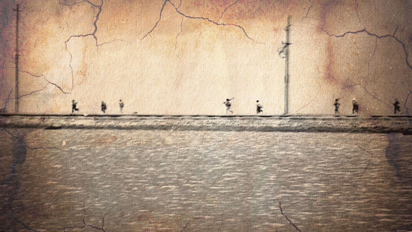 EPLF infantry units rushing Sgalet QeTan causeway under direct enemy fire at the Battle of Massawa