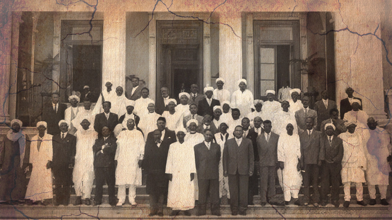 Eritrean Assembly members in the mid 1950s