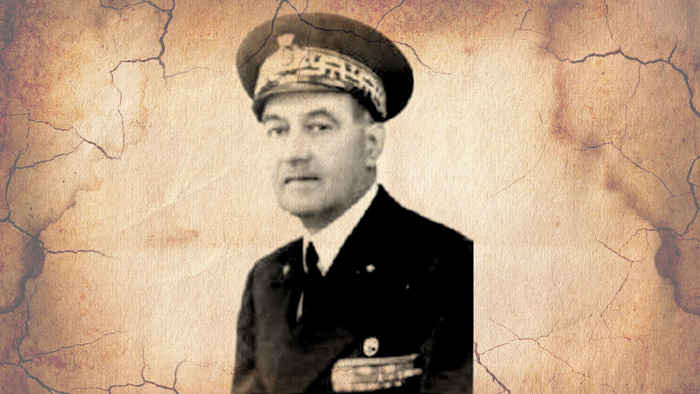 Admiral Mario Bonetti, Italian navy commander at Massawa in 1941