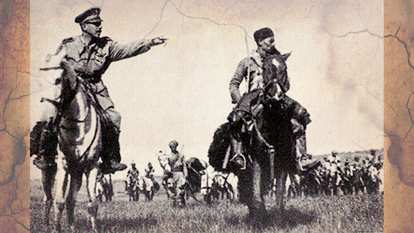 Amedeo Guillet, the Italian officer who led the charge against steel weapons with only swords, guns and hand grenades