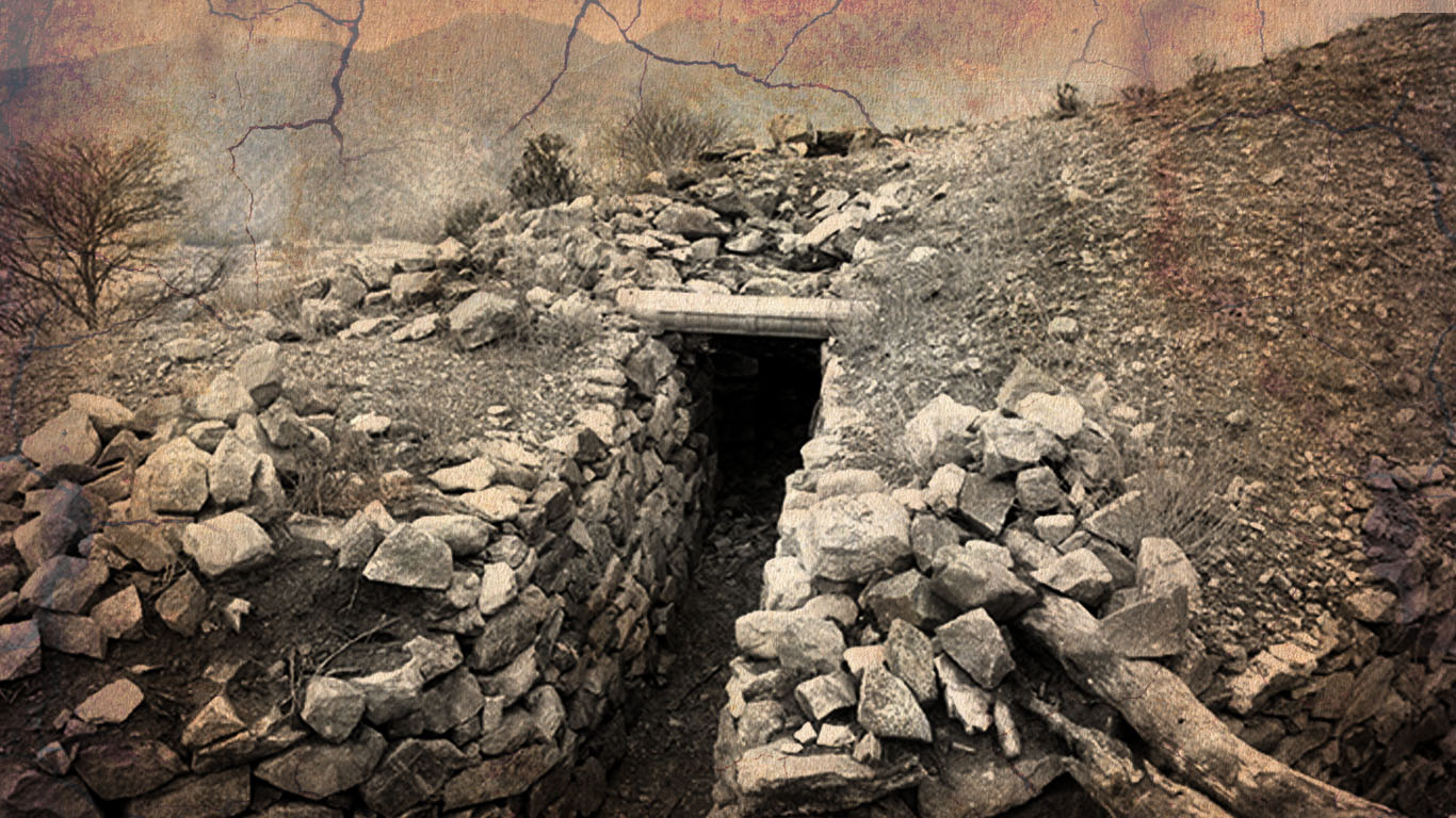 Trenches at Nakfa Front