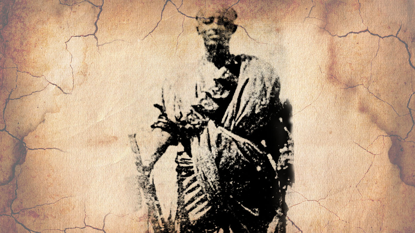 Younger Hamid Idris Awate in the 1940s